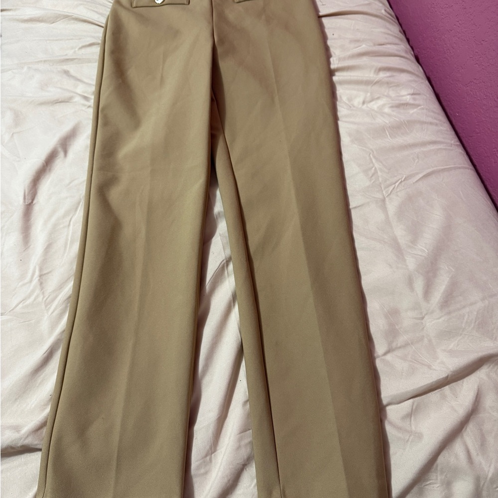 Rachel Zoe women Khaki Chinos